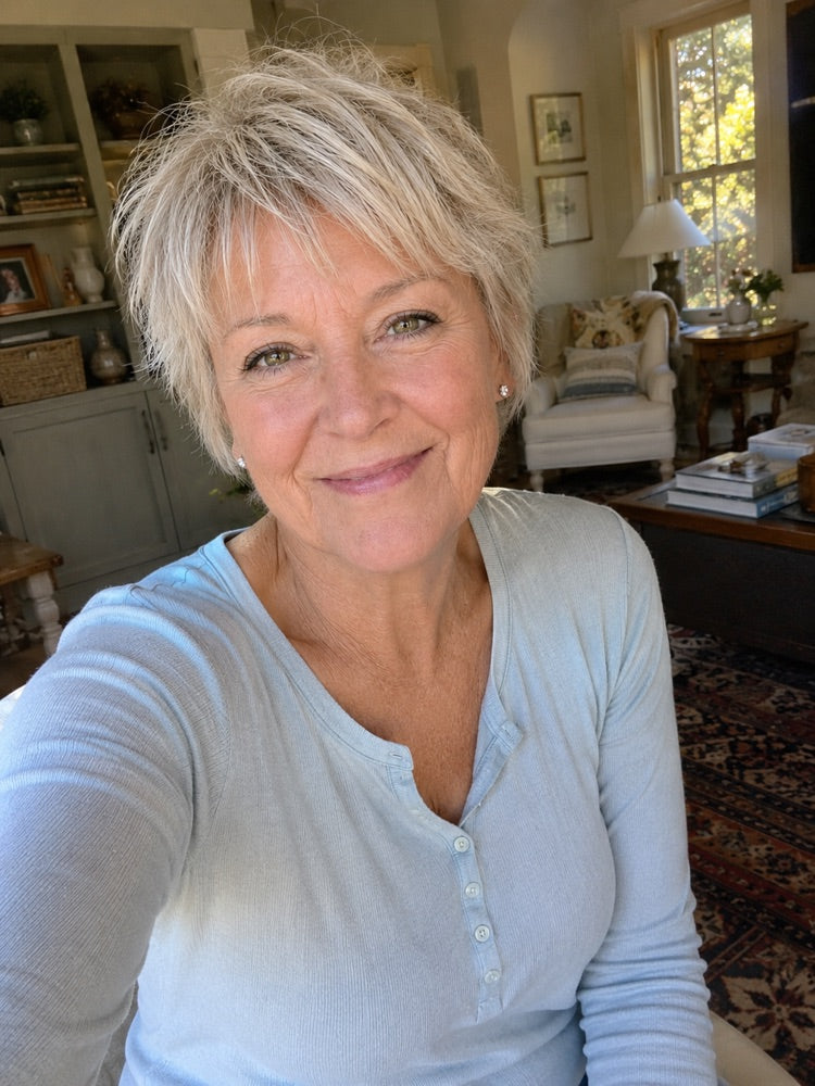 Before — selfie, week 1