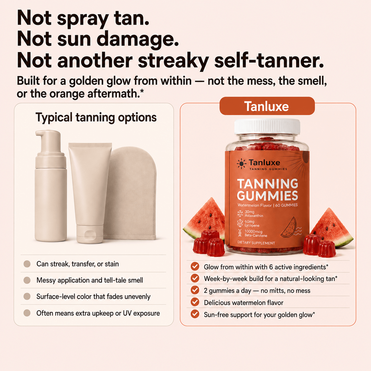 Tanluxe Tanning Gummies
