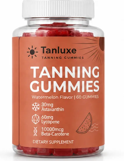 Tanluxe Tanning Gummies bottle